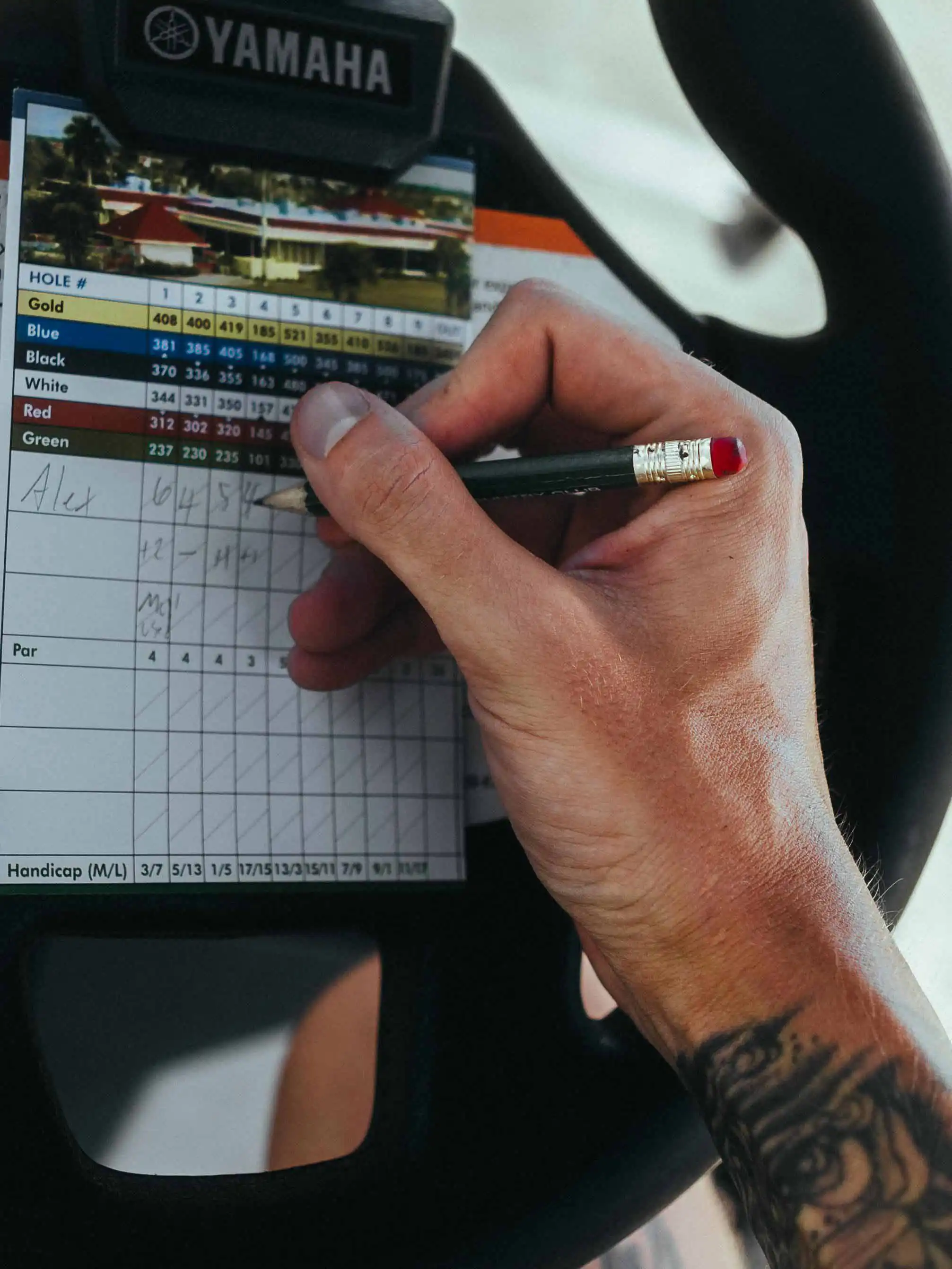 Track Your Golf Scorecard